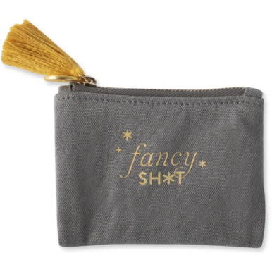 Fancy Shit Coin Canvas Pouch