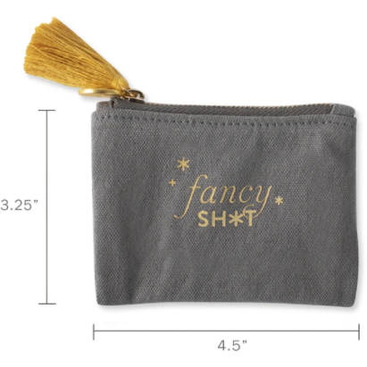 Fancy Shit Coin Canvas Pouch