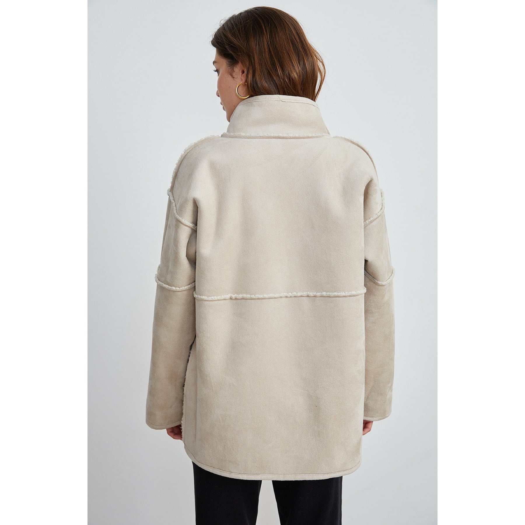 ALBANY LUX SHERPA REVERSIBLE JACKET