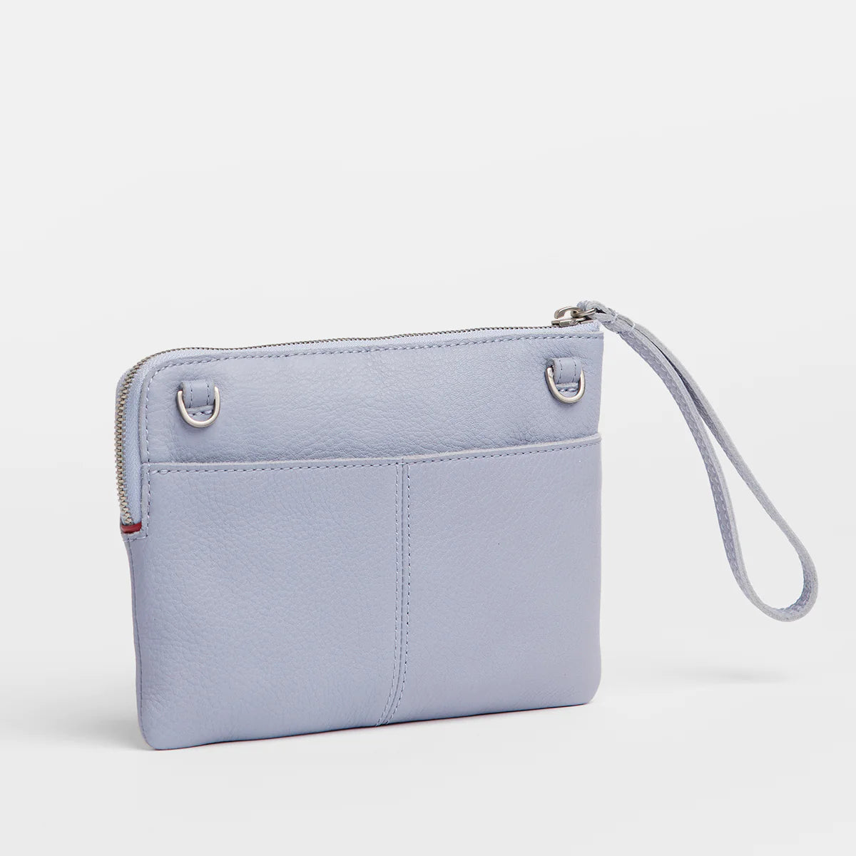 Nash Small in Periwinkle Haze/Brushed Silver