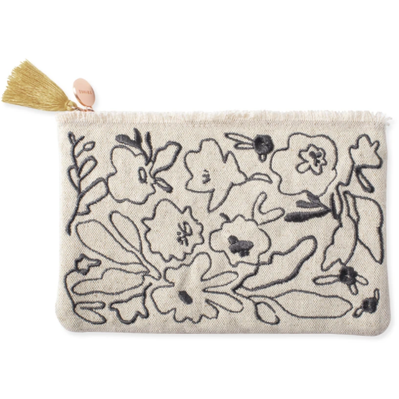 Messy Flower Pouch