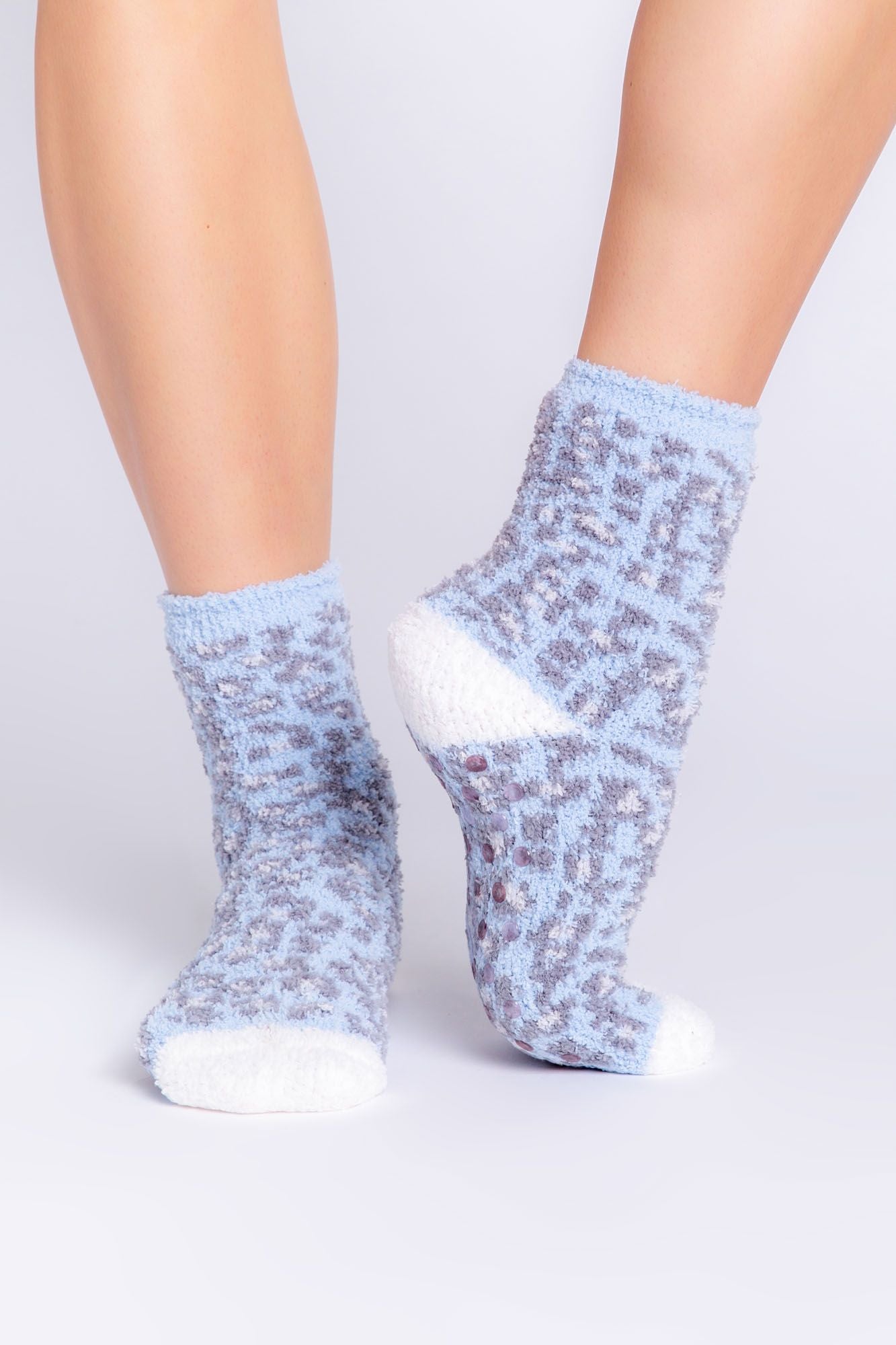 Icy Blue Fun Socks